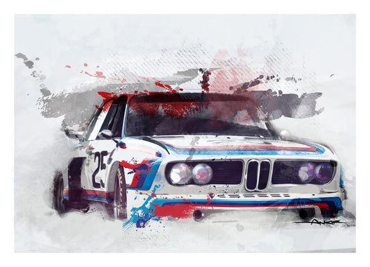 BMW 3.0 CSL Batmobile