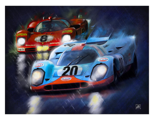 Porsche 917 vs Ferrari 512 M The Duel