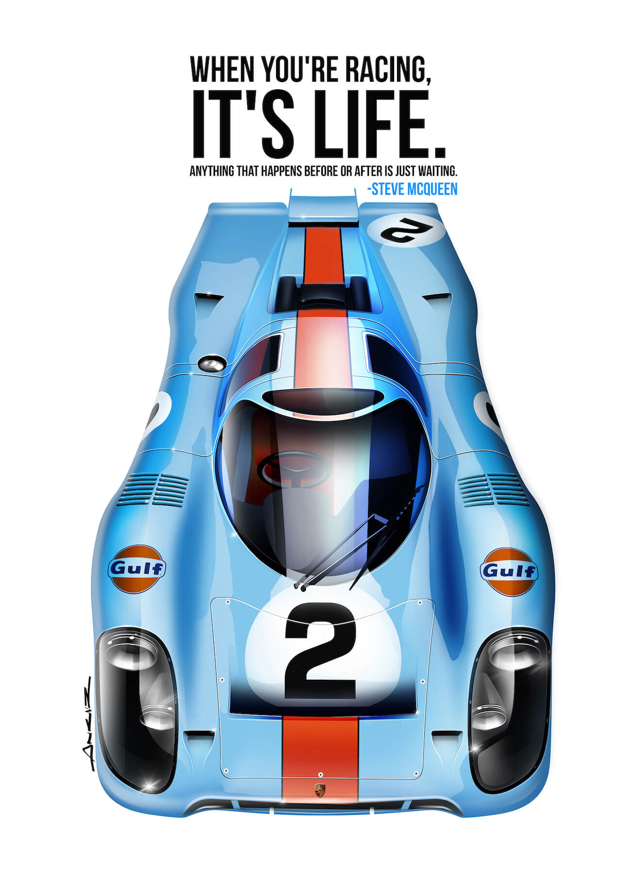 Porsche 917 Gulf 1970