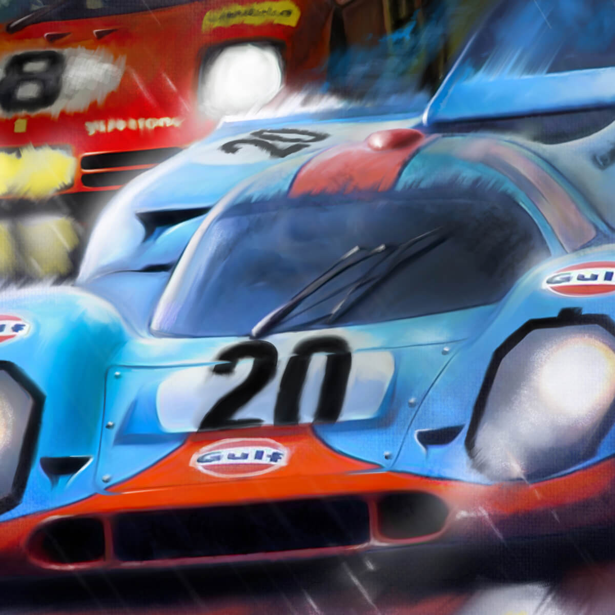 Porsche 917 vs Ferrari 512 M The Duel