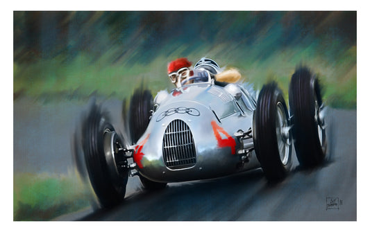 Auto Union Type D Tazio Nuvolari