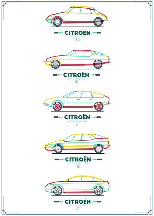 The large Citroens