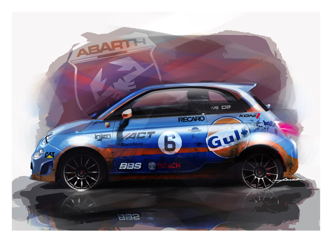 Abarth 595 Gulf