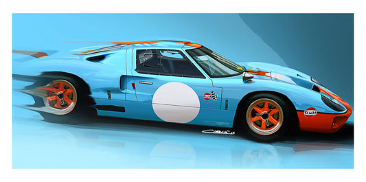 Ford GT40 Gulf livery
