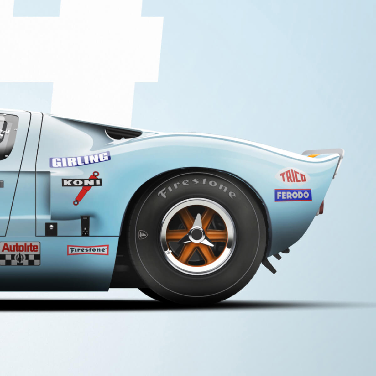 Ford GT40 Gulf
