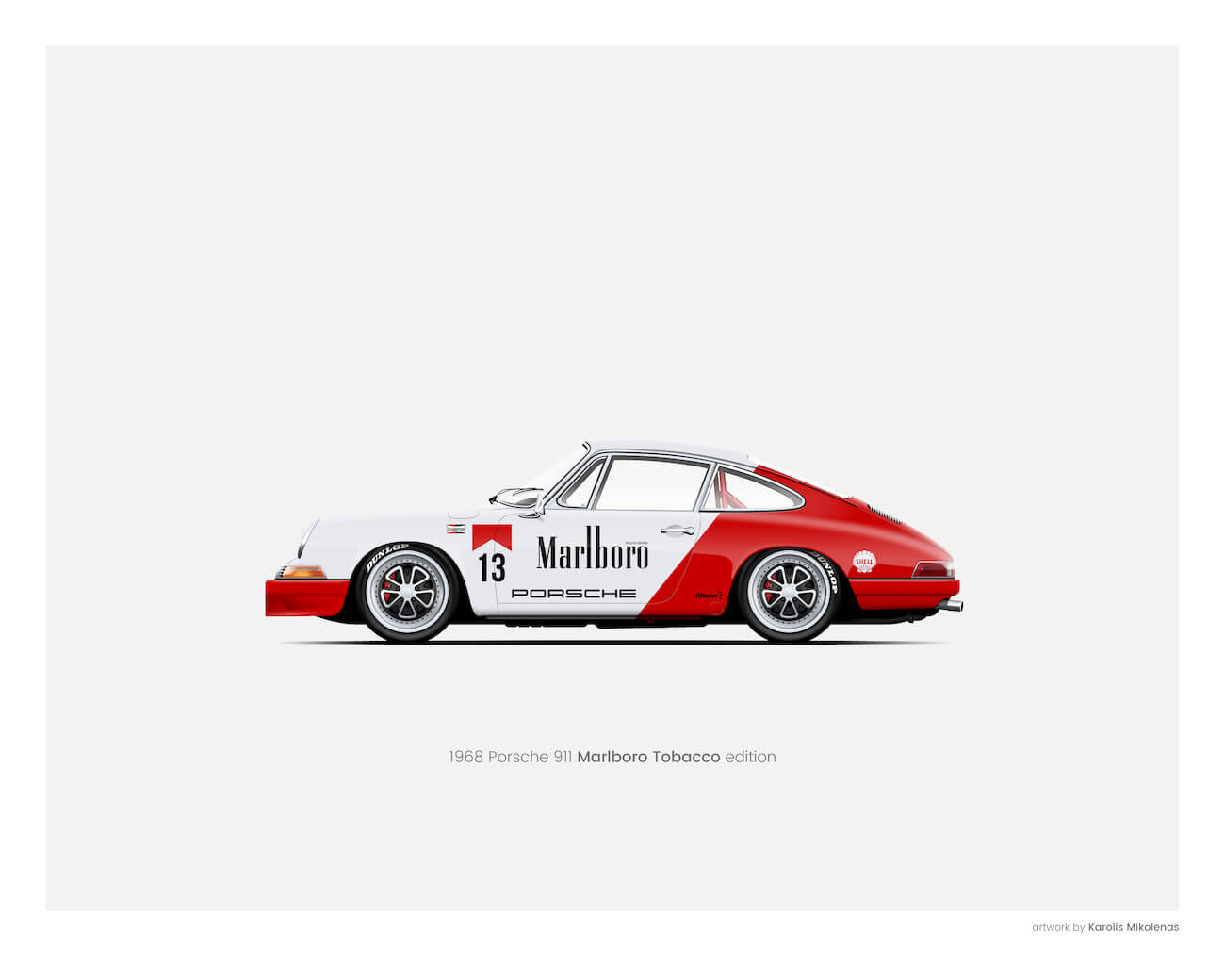 Porsche 911 1968 Marlboro