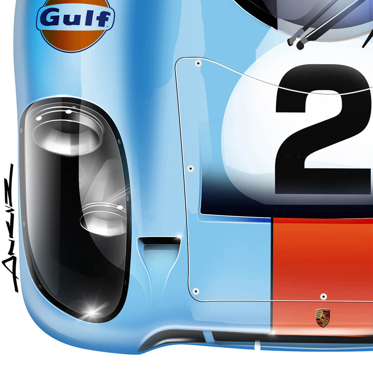 Porsche 917 Gulf 1970