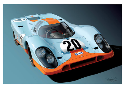 Porsche 917 Kurzheck #20 Gulf Livery