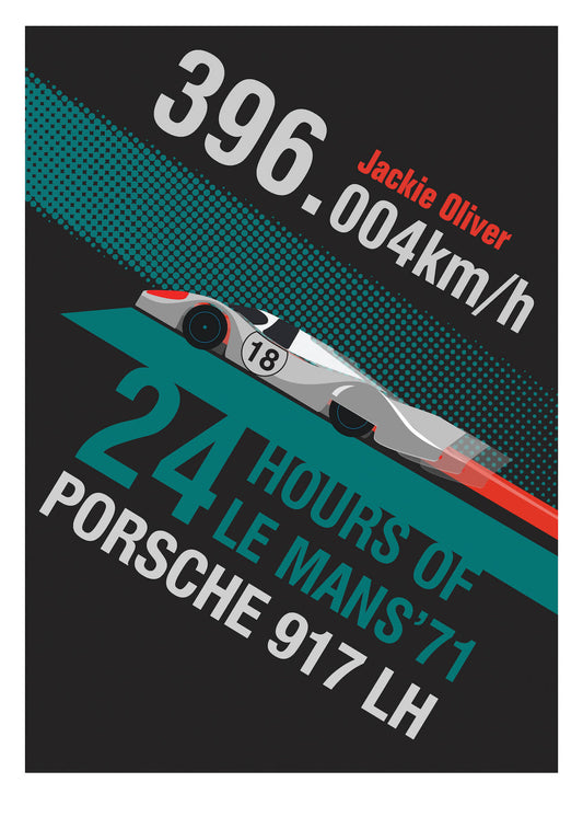 Porsche 917 LH Speed Record 1971