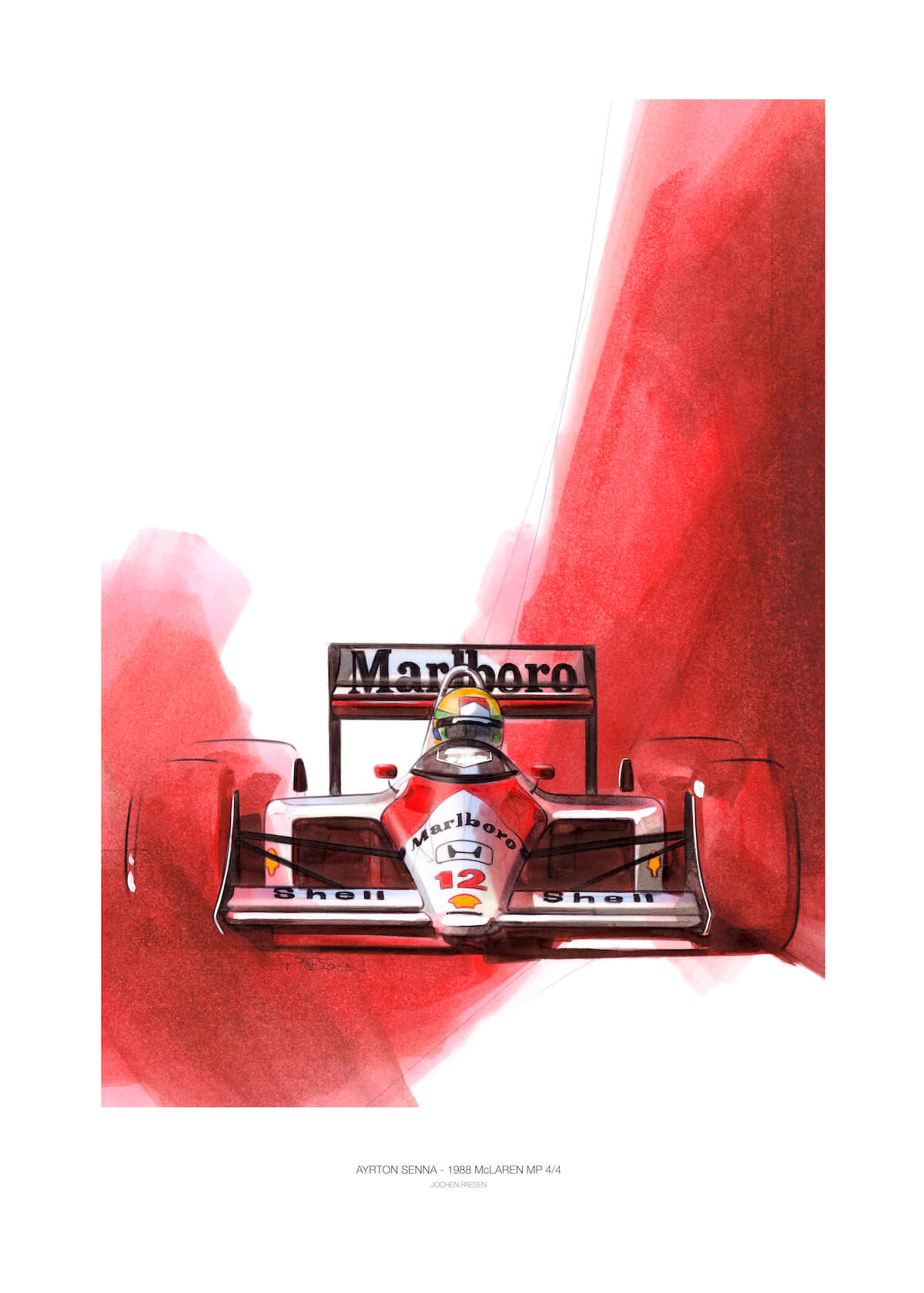 Ayrton Senna McLaren MP4/4