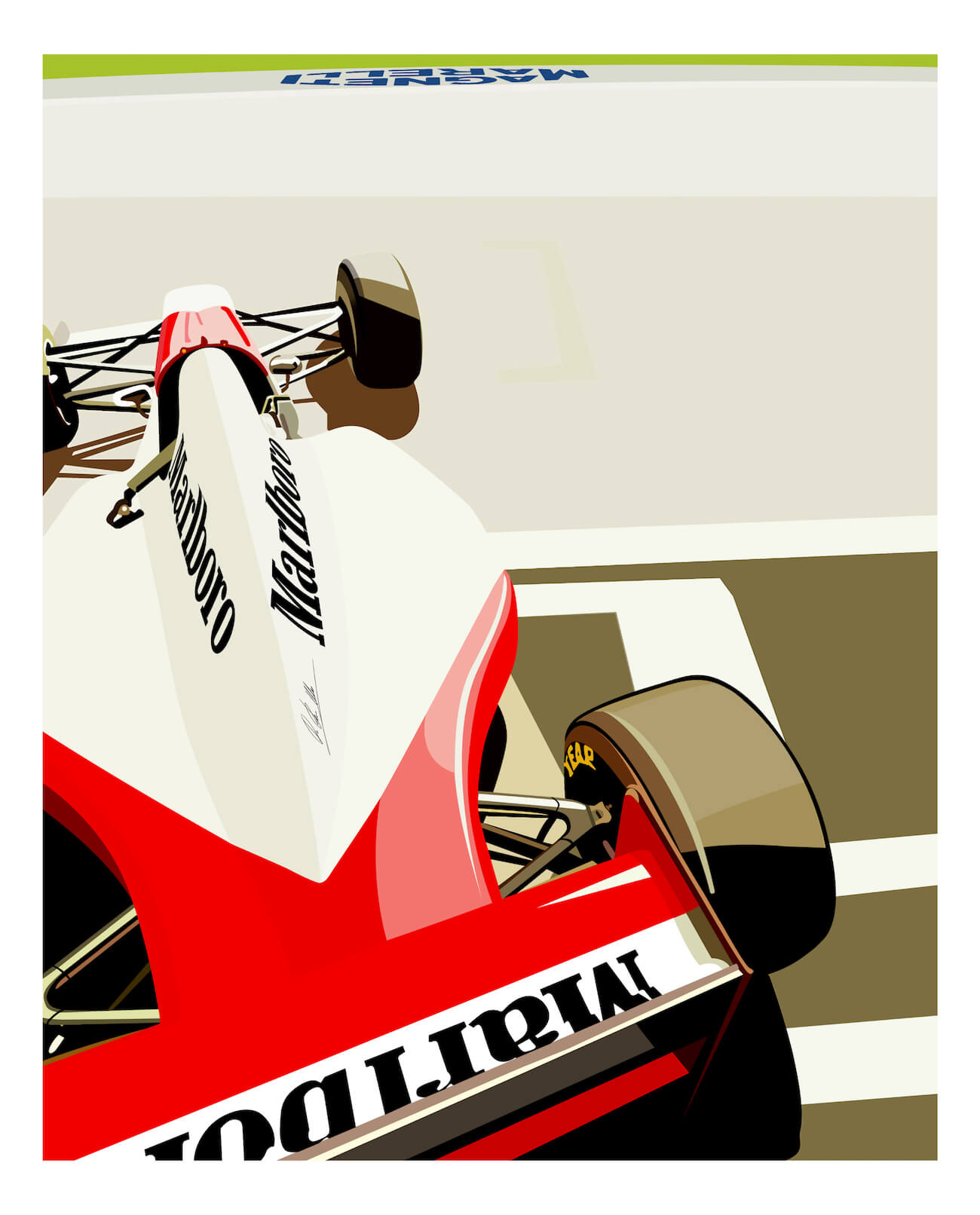 McLaren Senna Marlboro Livery