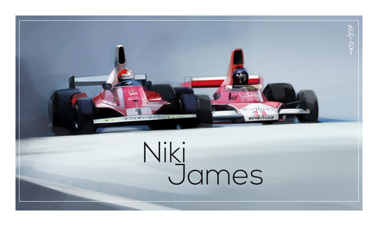 Niki Lauda & James Hunt. The Rivalry