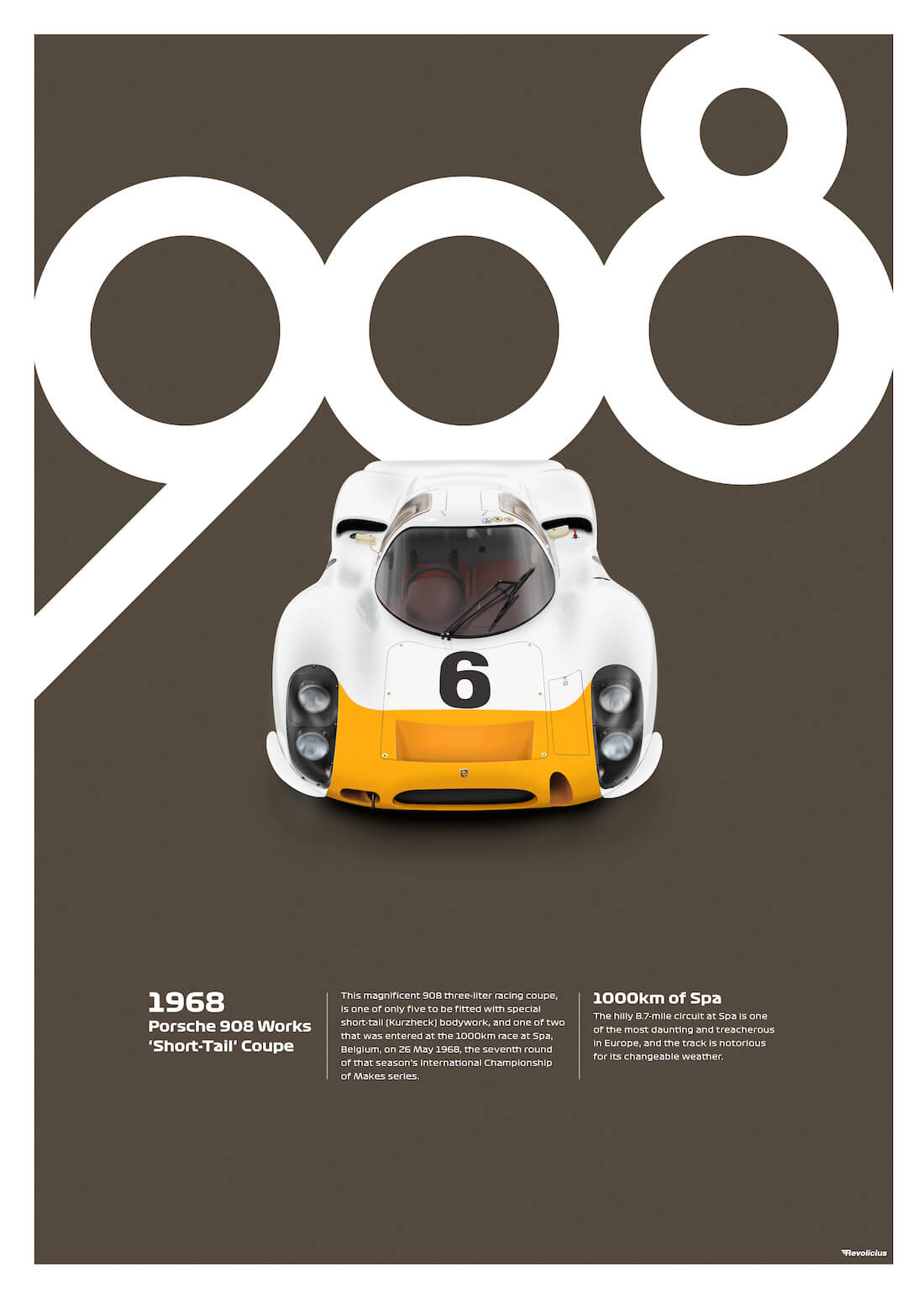 1968 Porsche 908