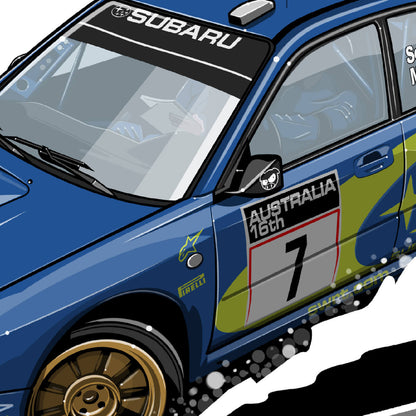 Peter Solberg Subaru Impreza WRC